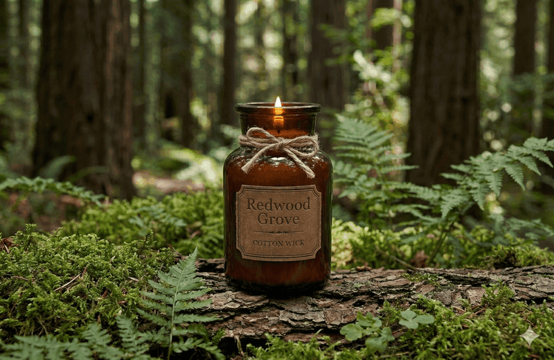 Redwood Grove candle